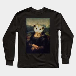 Mona Lisa Opossum Long Sleeve T-Shirt